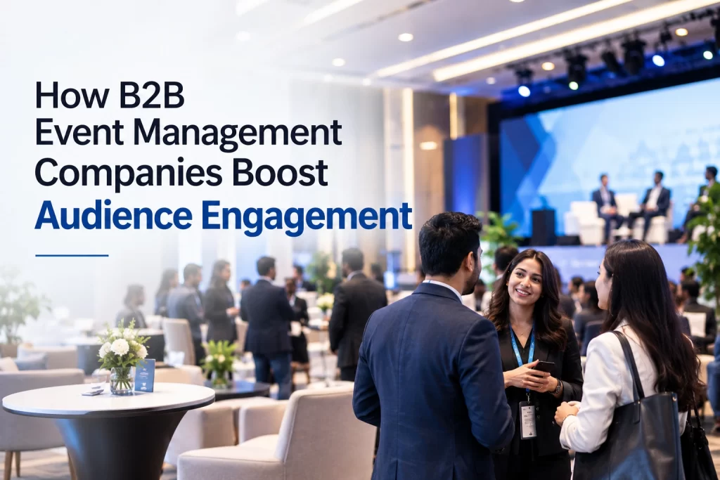 How B2B Event Management Companies Boost Audience Engagement