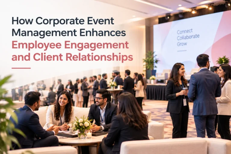 How Corporate Event Management Enhances Employee Engagement and Client Relationships