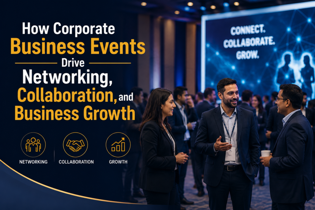 How Corporate Business Events Drive Networking, Collaboration, and Business Growth