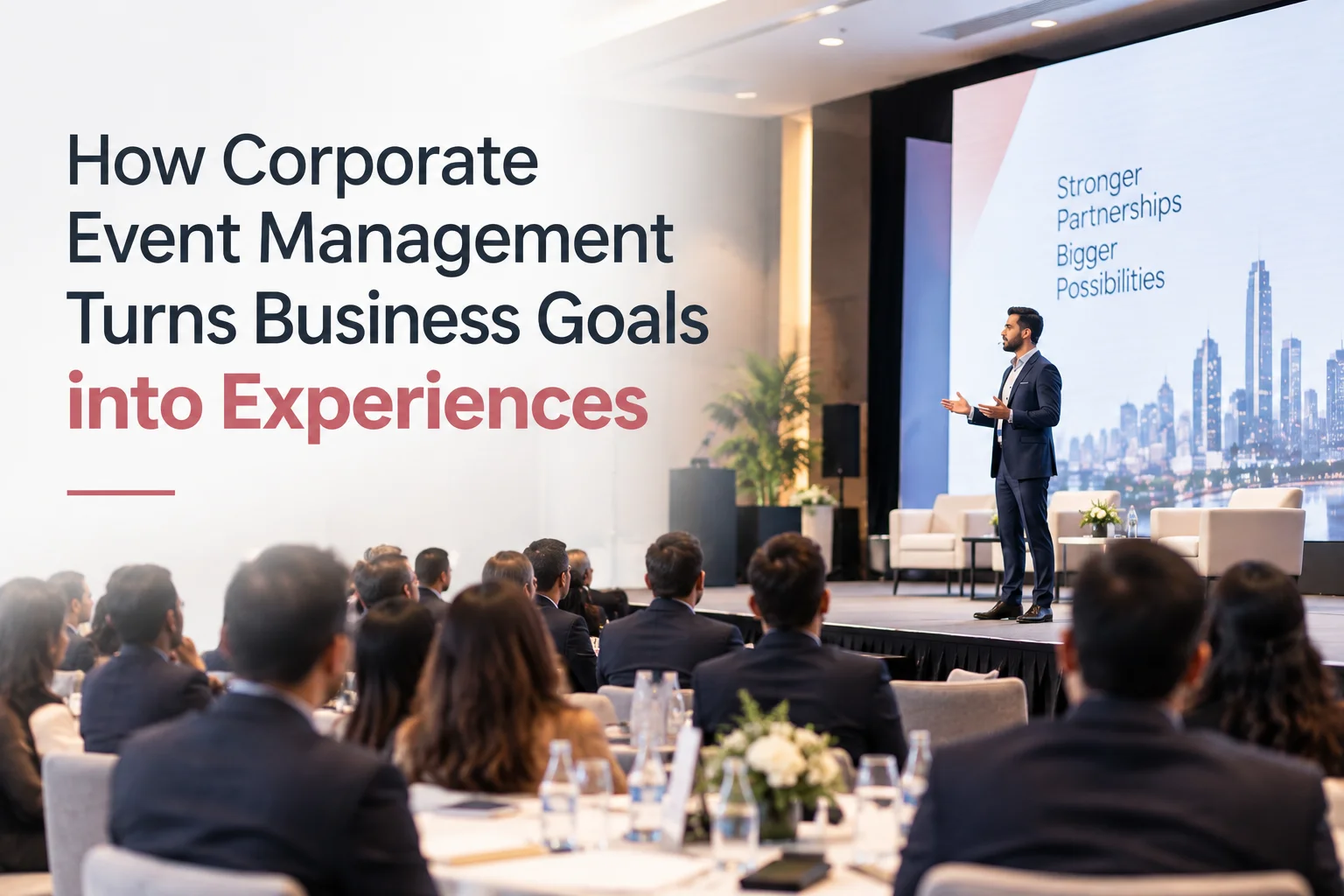 How Corporate Event Management Turns Business Goals into Experiences